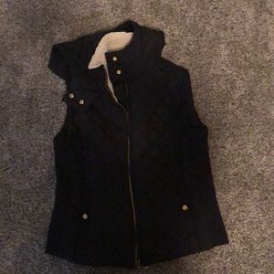 Black hooded vest!